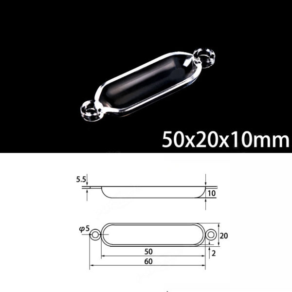50x20x10mm-quartz-sulfur-analyzer-boat-double-hole
