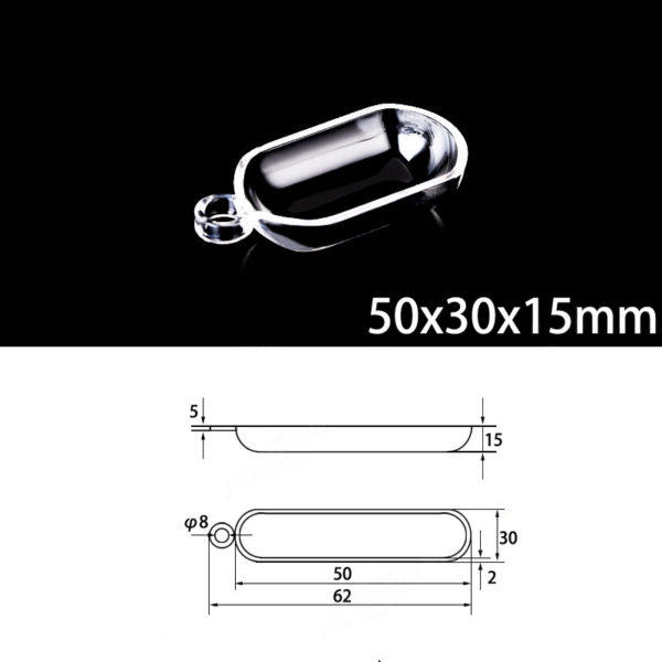 50x30x15mm-quartz-sulfur-analyzer-boat-single-hole