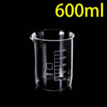 C722, Quartz Beaker, 600ml, 1100-1450°C, 300-800nm (1pc/ea)