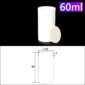 60ml Alumina Crucibles with Cover Cylindrical