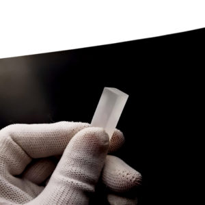 Custom Fluted Quartz Glass Step Sheets with Drilling