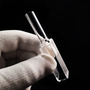 Custom Long Mouth Quartz Glass Cuvette