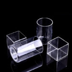 QT033, Custom Quartz Glass Beakers, Bottles, Chambers. Customized Fabrication by Drawing. Please DO NOT Order before Inquiry.