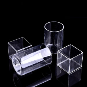 Custom Quartz Glass Beakers Bottles Chambers 1
