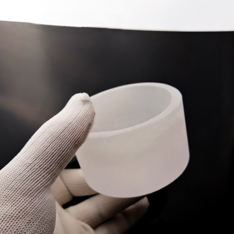 QP116, Quartz Mortar And Pestle Set, Inner Dia. 50mm, Outer Dia