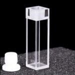 fused-cuvette-for-fluorometer-4-clear-window-with-stopper