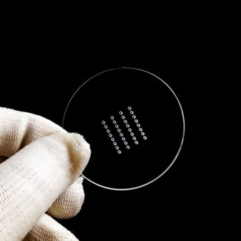 Custom Quartz Glass Semiconductor Uniformity Disc Custom Quartz Glass Semiconductor Uniformity Disc