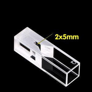 Quartz Micro Fluorescence Cuvette , 10 / 2mm Pathlength, 100 uL, Z Dim 15 mm, FCT940-1 – Bild 6