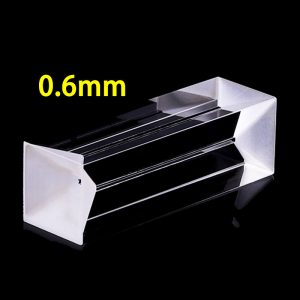 02 Quartz Flow Through Cuvette, 0.6mm Pathlength, 11uL, NRC / Glued, FCT915 – Bild 5