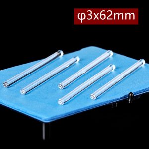 02 103 Quartz Cylindrical Rod, φ3x62mm, CTA2481-1 - 이미지 3