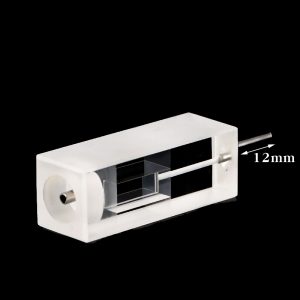 Quartz Flow Through Cuvette, 0.1mm Pathlength, 6 uL, UCT364 - 이미지 3