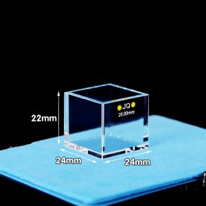 Quartz Cubic Cuvette, No Lid, 20mm Pathlength, 8 mL, No Lid, UCT360-1 – Bild 4