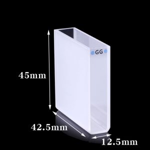 Glass Cuvette, with Lid, 40mm Pathlength, 14 mL, 2pc/ea, GCT234-2 – Bild 4
