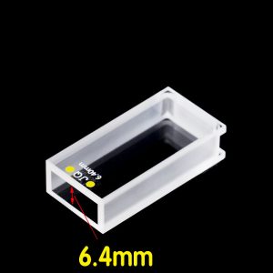 Quartz Cuvette for Lovibond, 6.4mm Pathlength, 3.8 mL, NRC / Glued, LCT231-3 - Image 3
