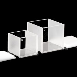 Quartz Tank, Large Cell, with Lid, 50mm Pathlength, 125 mL, PTFE Lid, FCT960-15 - Image 4