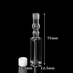 Quartz Cuvette with Long Neck, 5 / 10mm Pathlength, 1.75 mL, Screw Cap, MCT434 - Imagen 3