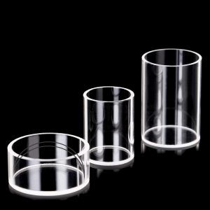 Quartz Reflection Cylindrical Cuvette, Φ10x20mm, NRC / Glued, UCT247-9 - 이미지 3