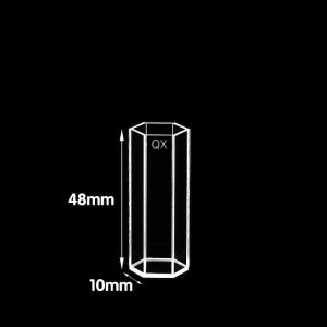 FCT484 1 Quartz Polygonal Colorimetric Cell