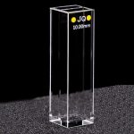 Quartz Tandem Cuvette no Lid, 10mm Pathlength, 1.75+1.75 mL, UCT320-1