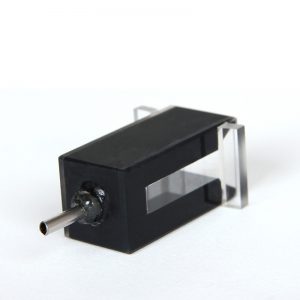 Quartz Special Cuvette, Flow Through, 10mm Pathlength, 800 uL, UCT375-1 – Bild 3